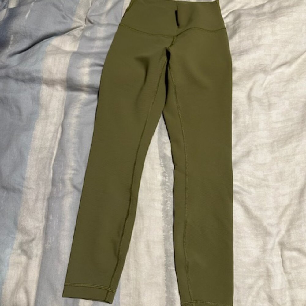lululemon athletica Olive Green Leggings